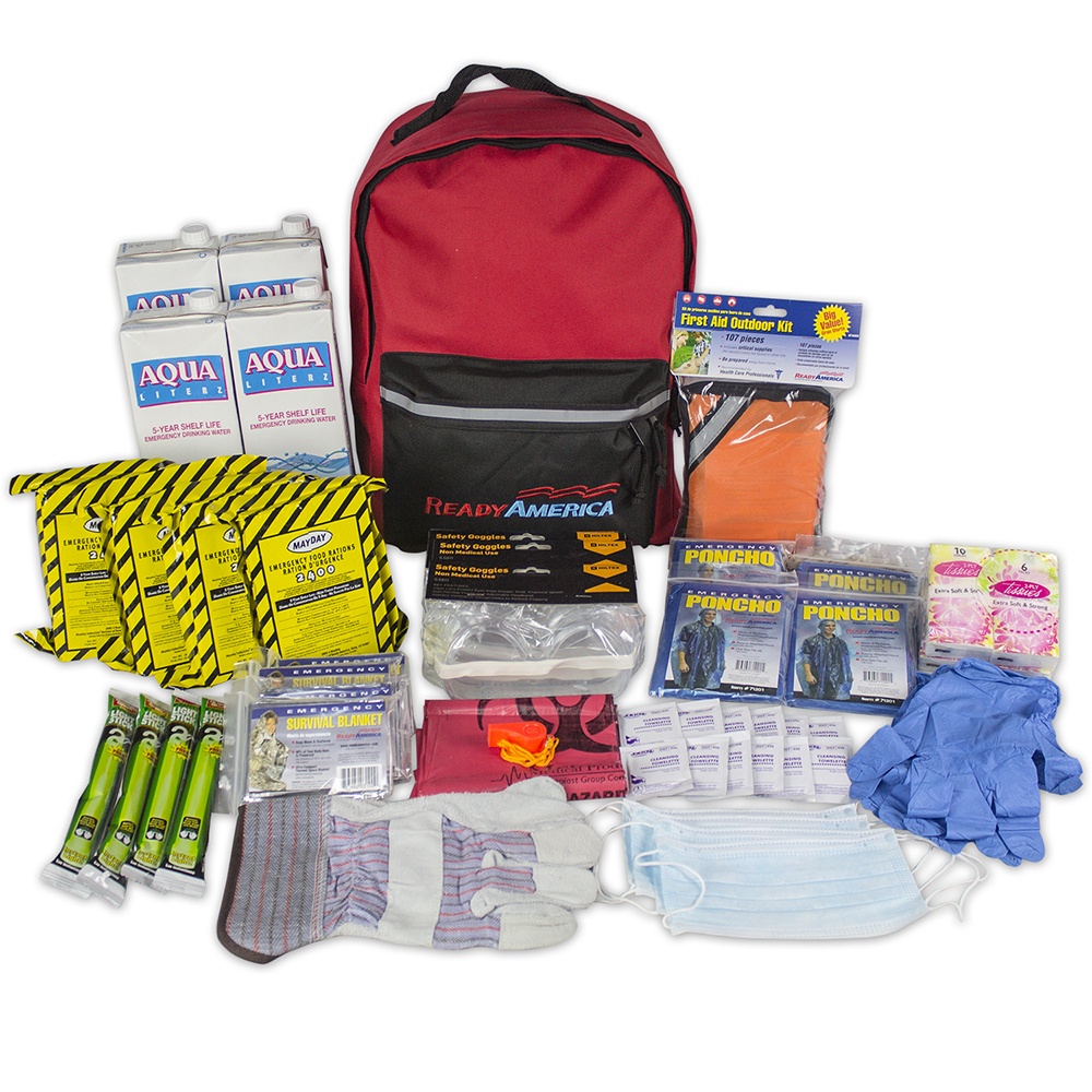 4-Person Ultimate Go-Bag  Extended Ration Shelf Life