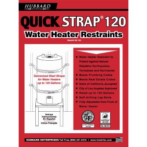 Water Heater Strap - 120 Gallon