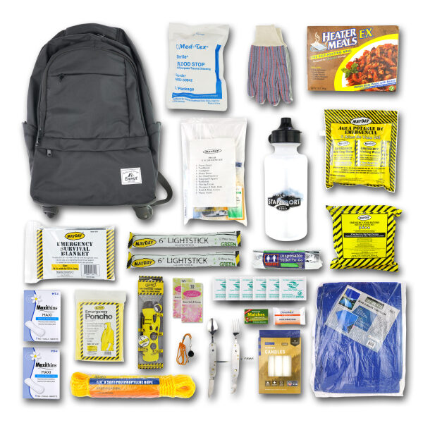 1 Person Roll And Go Survival Kit